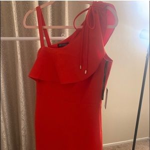 Dress size 6 Red. New with its original tag